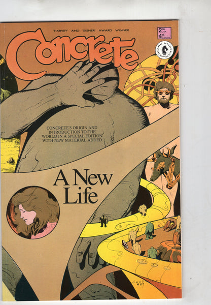 Concrete: A New Life Book 2 Trade Paperback HTF Dark Horse VF