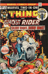 Marvel Two-in-One #8 Benjy And Ghost Rider! VG