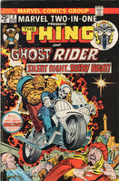 Marvel Two-in-One #8 Benjy And Ghost Rider! VG