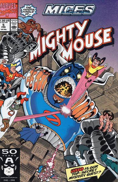 Mighty Mouse #5 HTF Comic VFNM