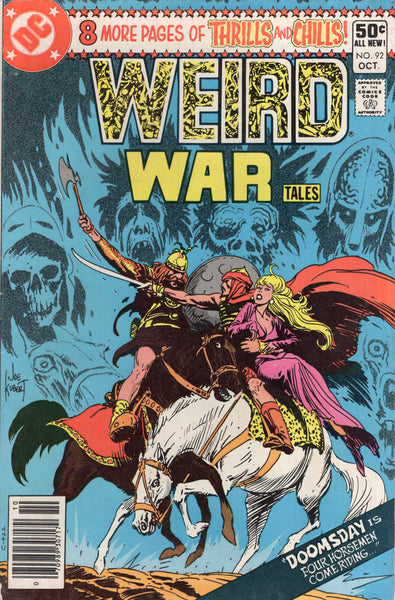 Weird War Tales #92 News Stand Variant VG