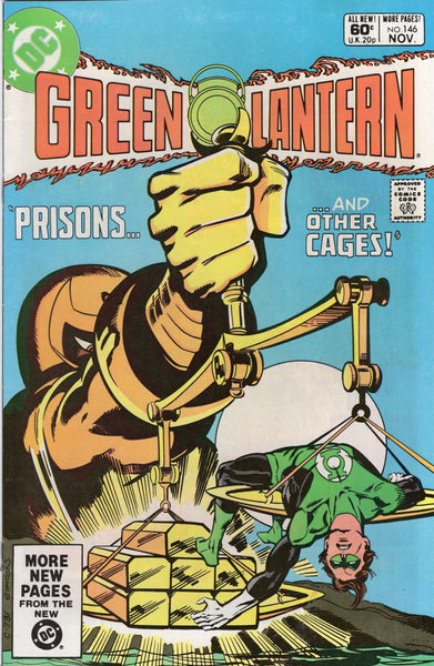 Green Lantern #146 Goldface! VGFN