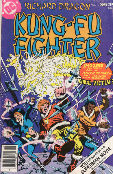 Richard Dragon: Kung-Fu Fighter #17 HTF Bronze Age Later Issue VG