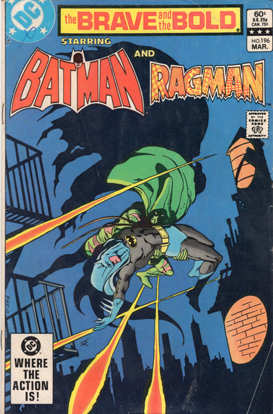 Brave And The Bold #196 Bats And Ragman HTF Later Issue VG