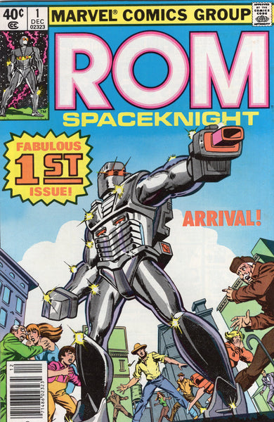 Rom Spaceknight #1 "Arrival!" Fabulous First Issue Bronze Age Key FVF