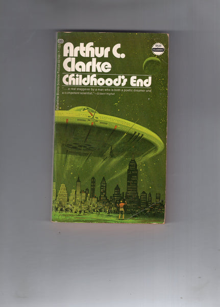 Arthur C. Clark "Childhood's End" Vintage Sci-Fi Paperback FN