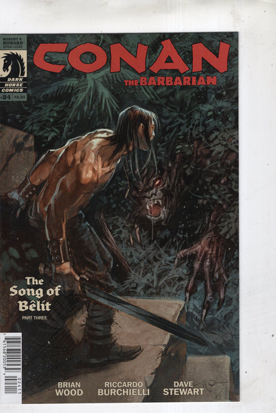 Conan The Barbarian #24 The Song Of Belit Dark Horse VF