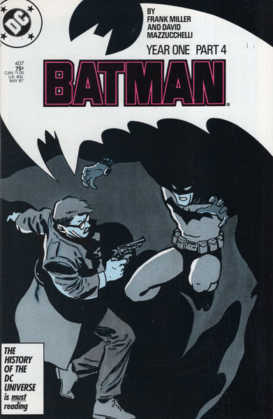 Batman #407 Year One Part 4 Miller Mazzucchelli VF