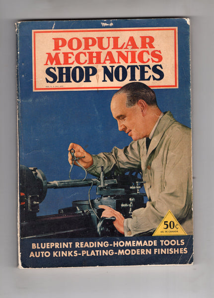 Popular Mechanics Shop Notes 1943 Volume #39 GD