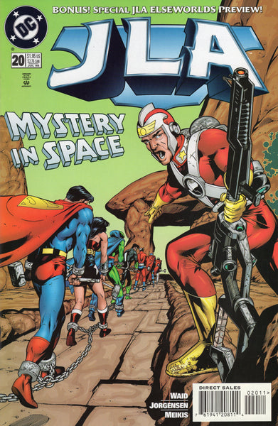 JLA #20 Mystery In Space! VFNM