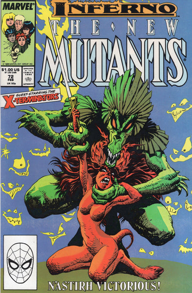 New Mutants #72 The X-Terminators! VF