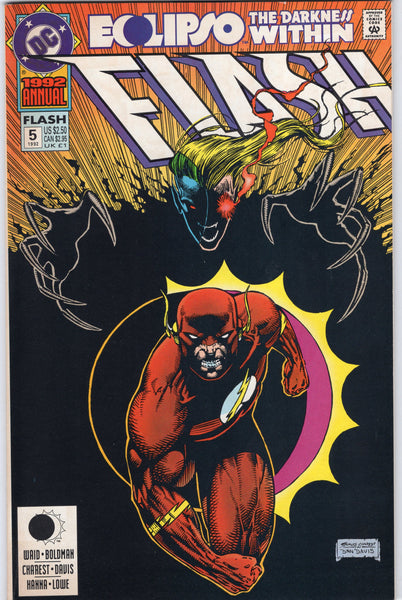 Flash Annual #5 Eclipso Travis Charest Art VFNM