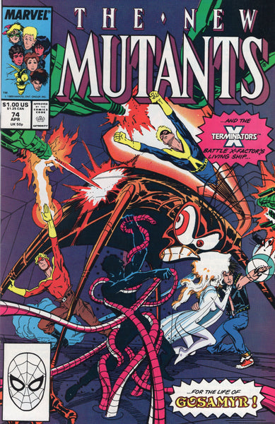 New Mutants #74 For The Life Of Gosamyr! VFNM