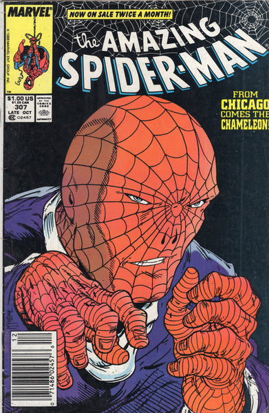 Amazing Spider-Man #307 News Stand Variant VG