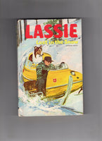 Lassie Lost In The Snow Whitman Hardcover 1969 FN