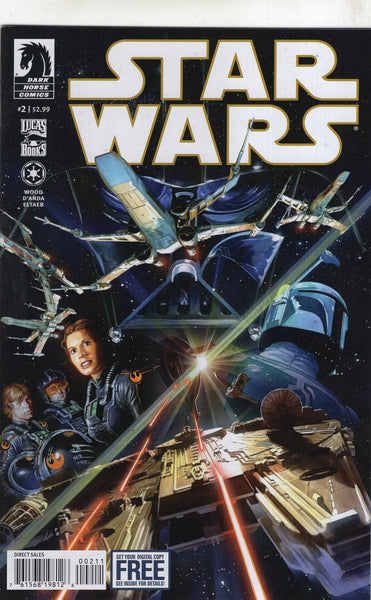 Star Wars #2 In The Shadow Of Yavin! Dark Horse VFNM