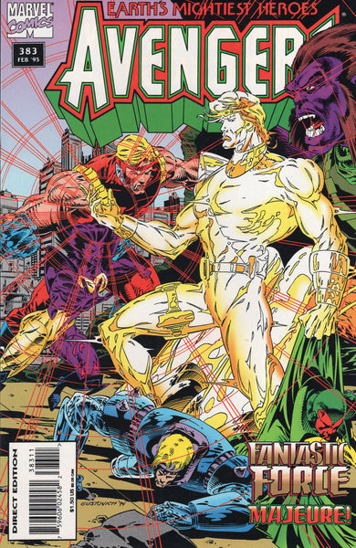 Avengers #383 Fantastic Force Majeure! VFNM