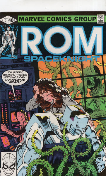 Rom Spaceknight #7 "Rom Is Dead!" FN