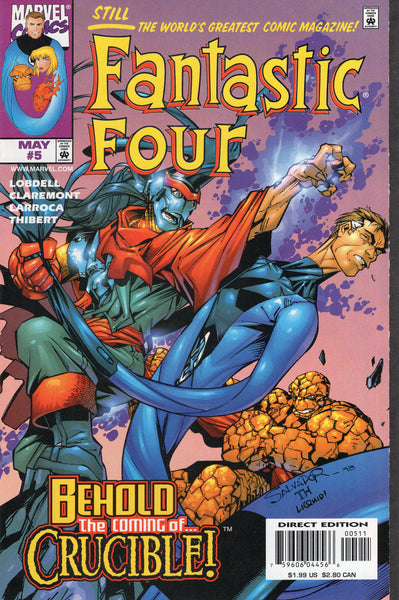 Fantastic Four Vol 3 #5 Behold Crucible! VFNM