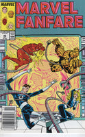 Marvel Fanfare #46 The Fantastic Four! News Stand Variant VF