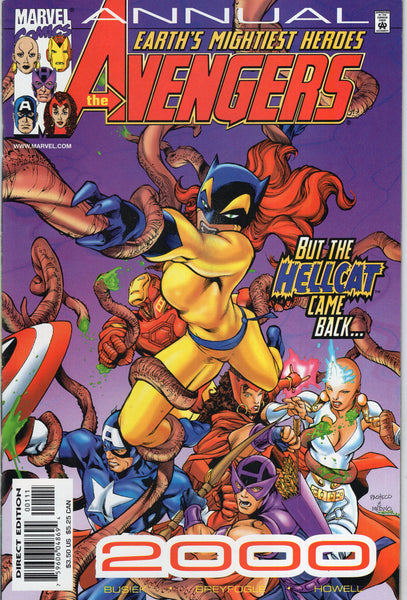 Avengers Annual 2000 Hellcat Came Back... VFNM