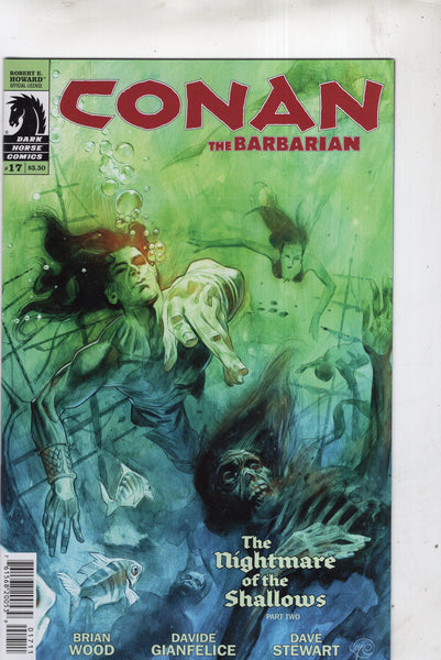 Conan The Barbarian #17 The Nightmare Of The Shallows Dark Horse VFNM