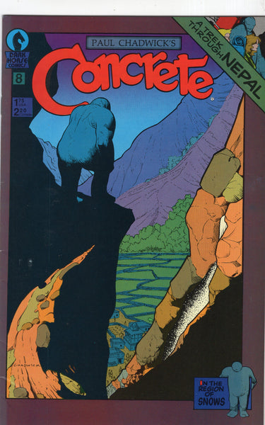 Concrete #8 Paul Chadwick Early Dark Horse Issue FN