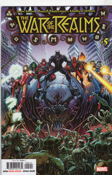 War Of Realms #5 The Black Panther Rides Supreme! VF