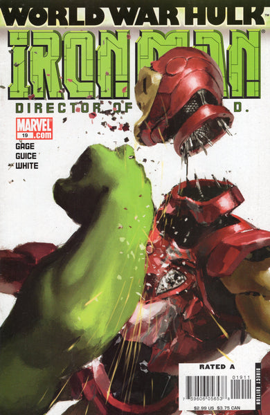 Invincible Iron Man (Director of Shield) #19 World War Hulk VFNM