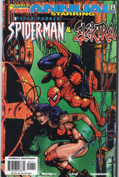 Peter Parker Spider-Man & Elektra Annual 1998 VFNM