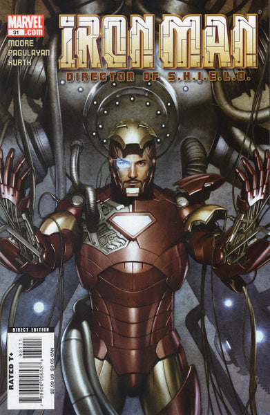 Iron Man: Director Of Shield #31 With Iron Hands... VF