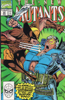 New Mutants #93 Wolverine vs Cable Liefeld Art VF