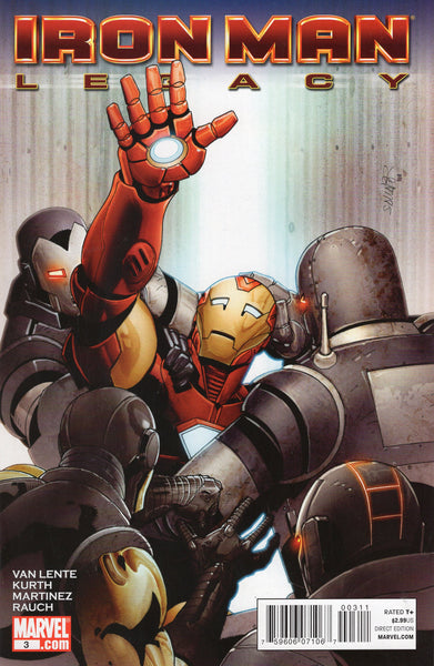 Iron Man Legacy #3 The Past Always Comes Back! NM-