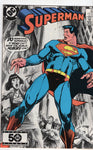 Superman #412 Janson & Swan Art FVF