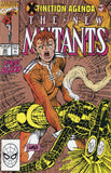 New Mutants #95 Gold Cover HTF 2nd Print VF