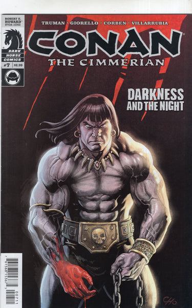 Conan The Cimmerian #7 Darkness And The Night Cho Art Sark Horse VF