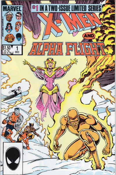 X-Men and Alpha Flight #1 VFNM