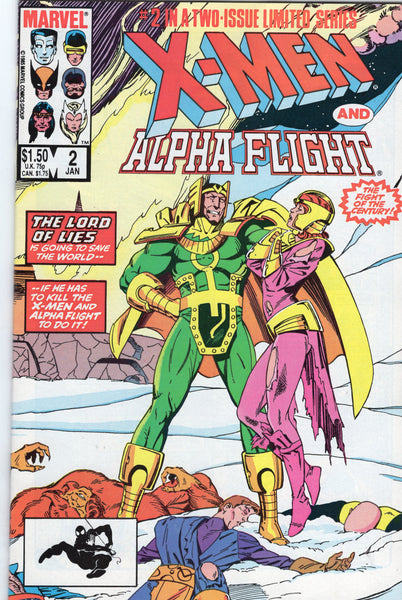 X-Men and Alpha Flight #2 VFNM