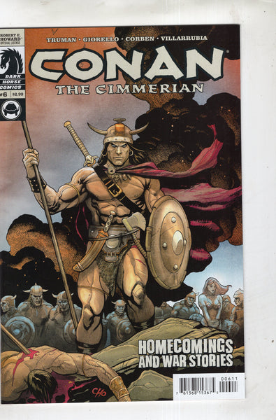 Conan The Cimmerian #6 Homecomings And War Stories Cho Art Dark Horse VF
