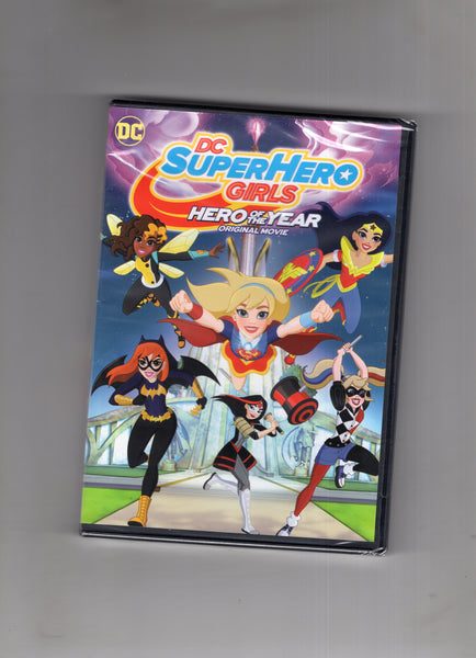 DC Superhero Girls Hero of the Year Original Movie Sealed New