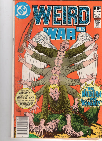 Weird War Tales #96 News Stand Variant VGFN