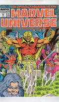 Official Handbook Of The Marvel Universe #20 Book Of The Dead Deluxe Edition HTF VF