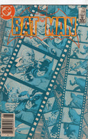 Batman #396 "Box-Office Smash!" News Stand Variant VG