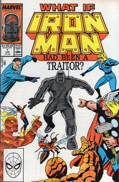 What If Special #1 Iron Man Had Been A Traitor? 1988 FVF