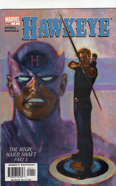 Hawkeye #1 "The High, Hard Shaft" VF-