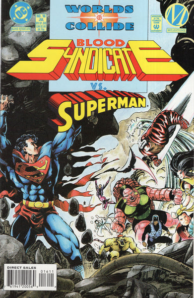 Blood Syndicate #16 DC Milestone Crossover! HTF VF