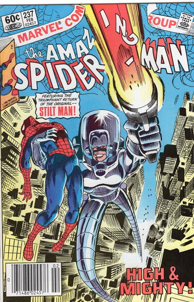 Amazing Spider-Man #237 Stilt Man! News Stand Variant FVF