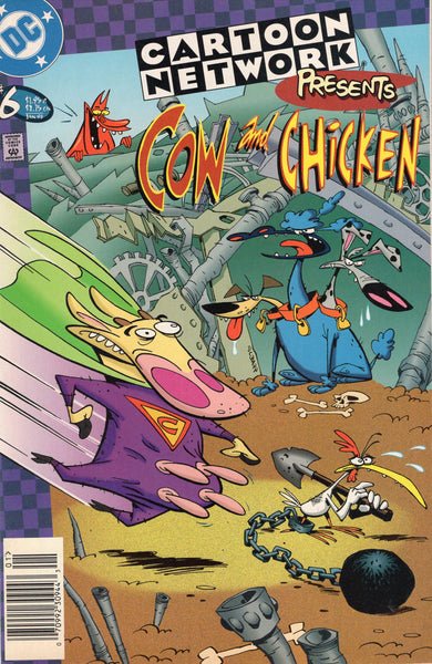 Cartoon Network Presents Cow And Chicken HTF News Stand Variant VF