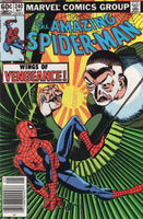 Amazing Spider-Man #240  The Vulture! News Stand Variant Store Stamp On Cover VG+