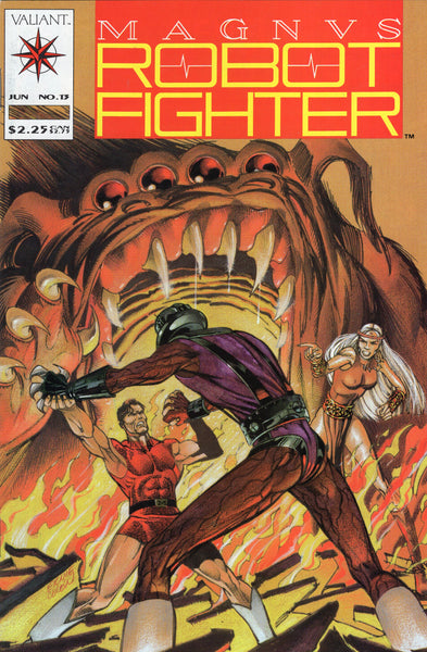 Magnus Robot Fighter #13 The Asylum Saga! Early Valiant VF